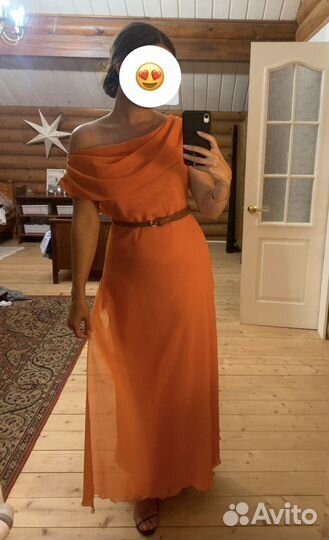 Платье и чокер цветок