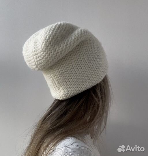 Шапка вязаная женская