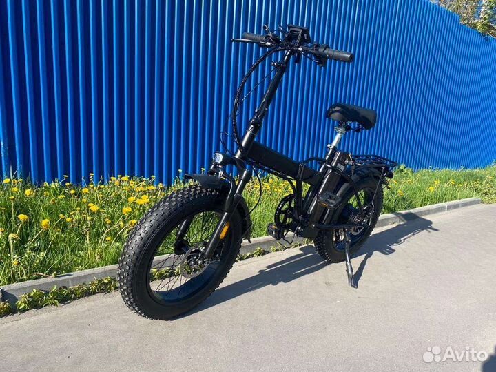 Электровелосипед фэтбайк складной