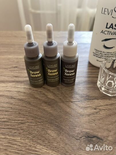 Набор материалов для бровиста хна краска кисти