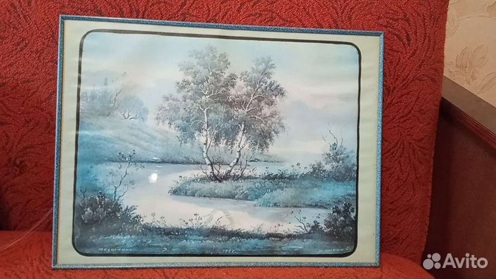 Копии картин и аппликации СССР