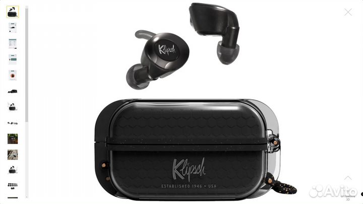 Наушники беспроводные Klipsch T5 II True Wireless