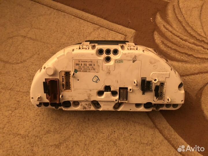 Приборная панель bmw 5 e34