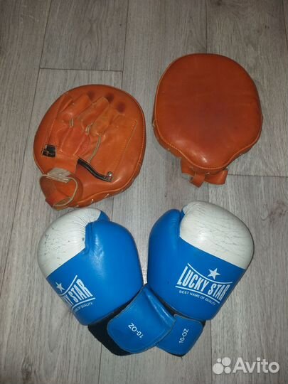 Боксерские перчатки и лапы
