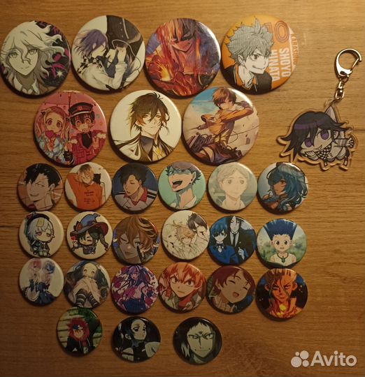 Аниме значки