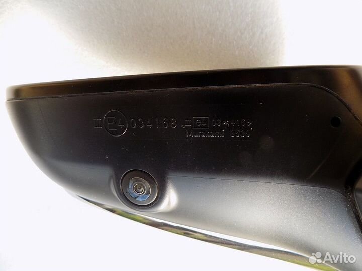 Водительское зеркало Lexus Rx черное 2015-2023