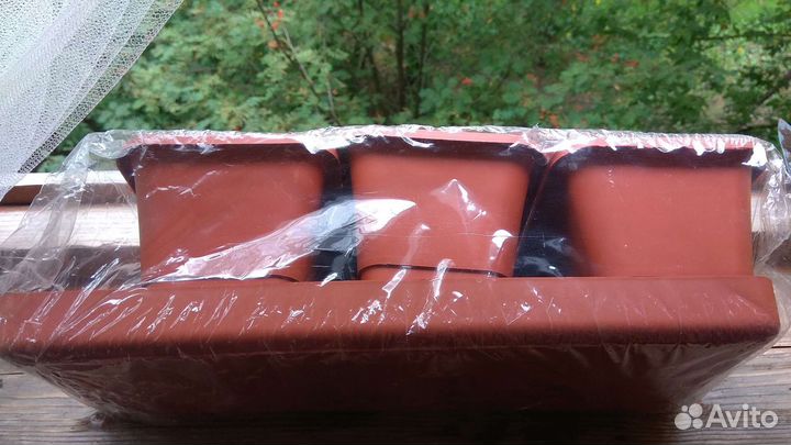 Горшки для цветов, рассады