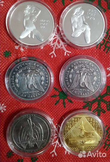 Коллекционные сувенирные монеты