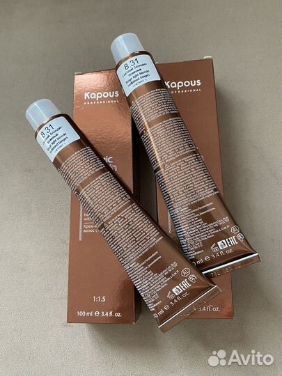 Крем-краска для волос с кератином «Non Ammonia»