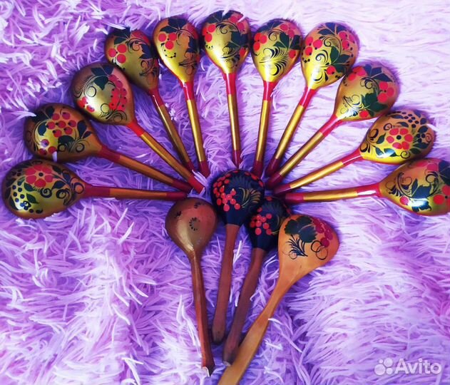 Ложки деревянные СССР