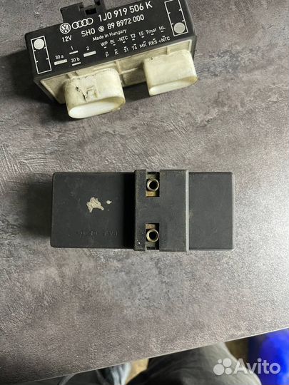 Блок управления вентилятором golf IV/bora