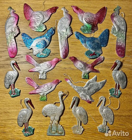 Елочные игрушки СССР. Картонаж