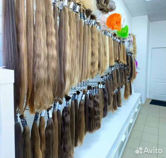 Детские натуральные волосы