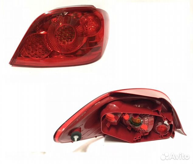 Peugeot 307 2005- фонари