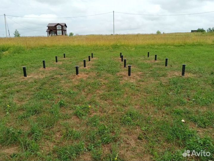 Винтовые сваи под ключ