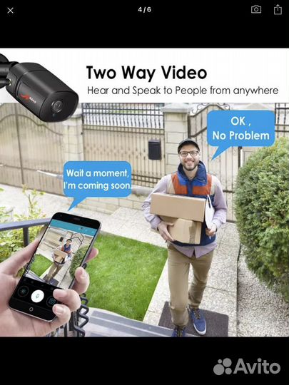 Видеокамера наружного наблюдения новая