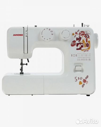 Швейная машина janome 510