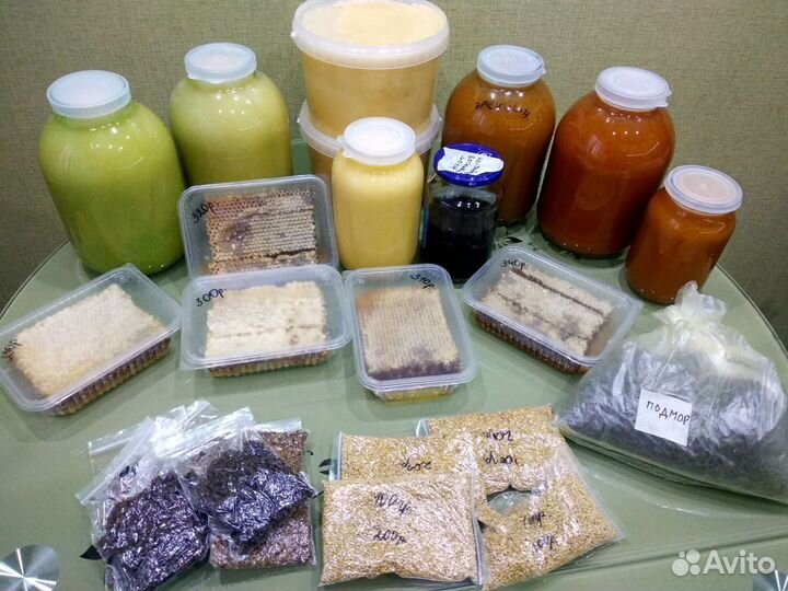 Мёд натуральный,мёд в сотах,прополис,пыльца,воск