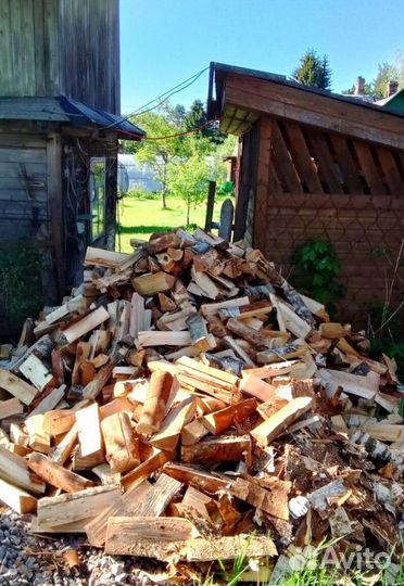 Дрова сухие колотые с доставкой