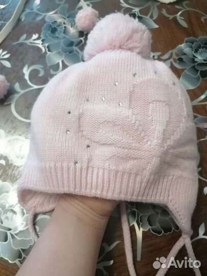 Шапка зимняя для девочки