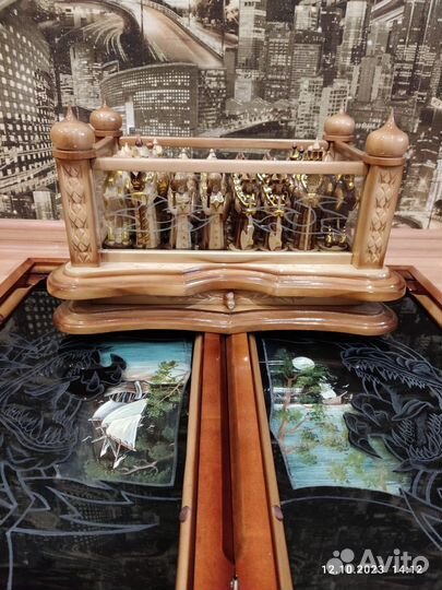 Шахматы, нарды, шашки (3 в 1 )