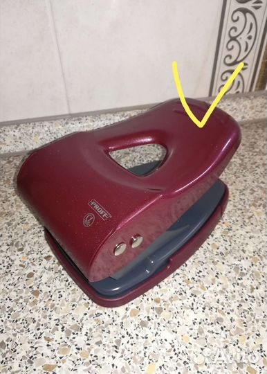 Дырокол proff punch на 60 листов, Италия, новый