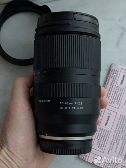 Объектив Tamron 17-70 fuji