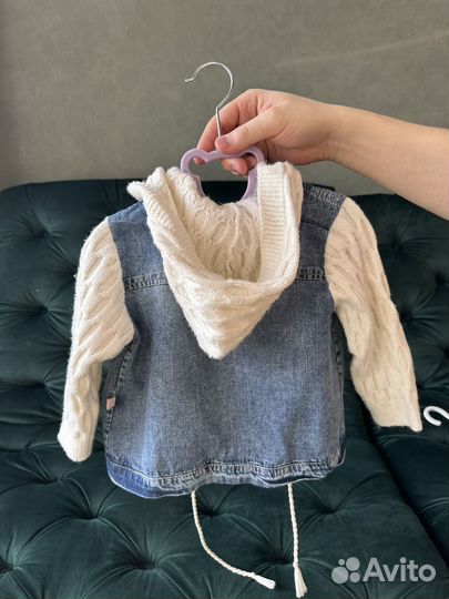 Джинсовая куртка для девочки