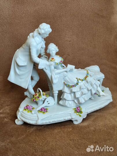 Статуэтка старая фарфор Германия