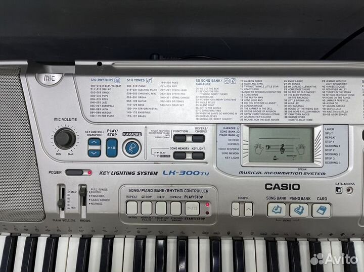 Синтезатор Casio LK-300 tv
