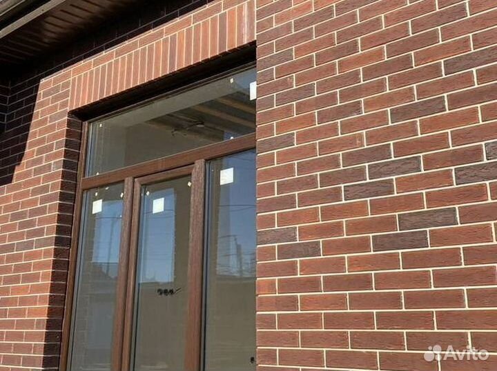 Кирпич облицовочный, передняя стенка утолщена, Мск