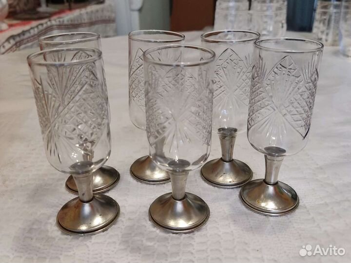 Винтаж. Фужерчики, бокалы