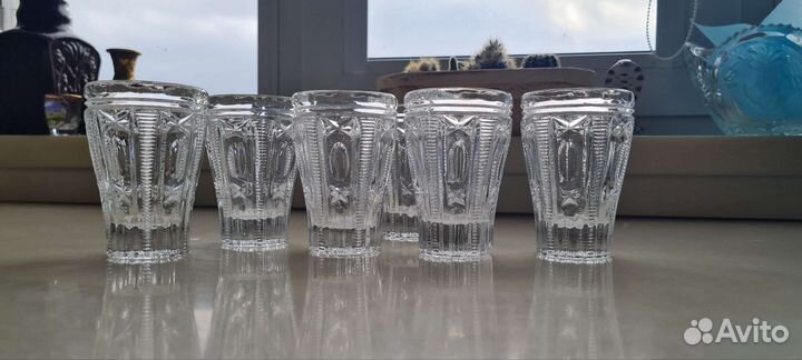 Хрустальные бокалы СССР