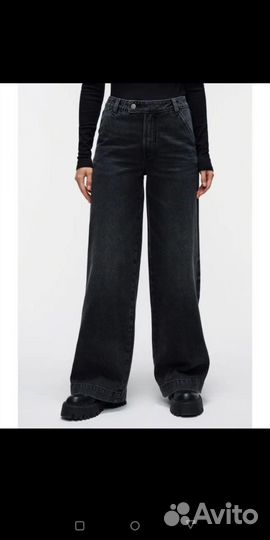 Широкие джинсы -трубы Befree