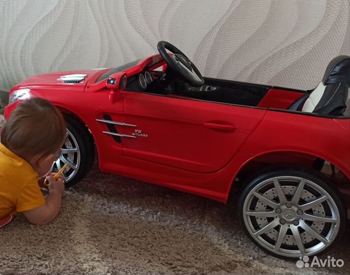 Детский электромобиль mercedes бу