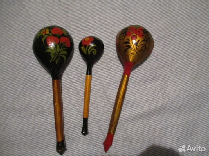 Хохломская роспись - ложки