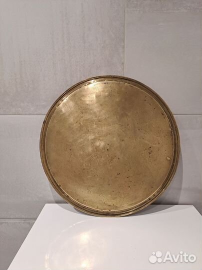 Поднос для самовара латунь