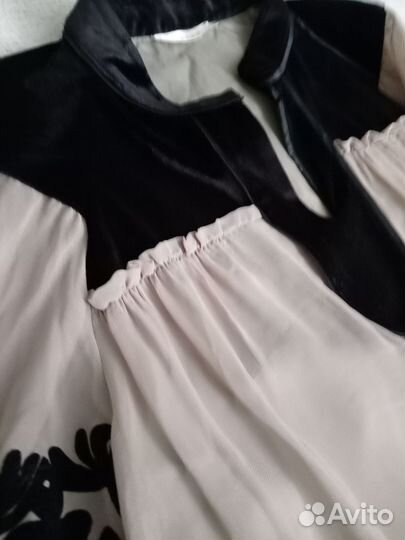 Кофточка вязаная и кофта и рубашка