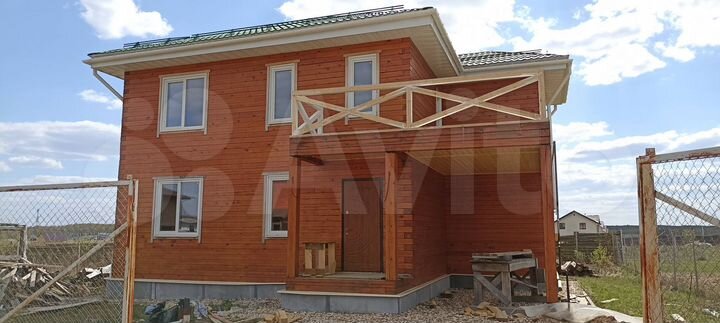 Коттедж 128 м² на участке 7 сот.