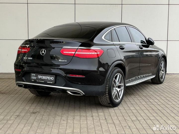 Mercedes-Benz GLC-класс Coupe 2.0 AT, 2018, 131 000 км