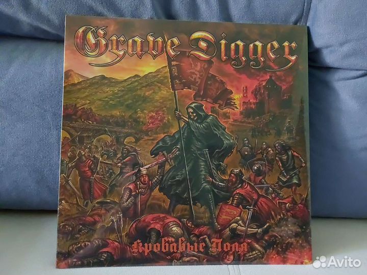 Grave Digger винил Кровавые поля в упаковке