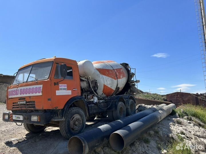 Автобетоносмеситель КамАЗ 69360А, 2003