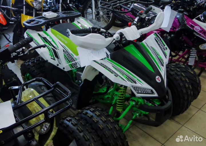 Квадроцикл Motoland Coyote 125 зеленый