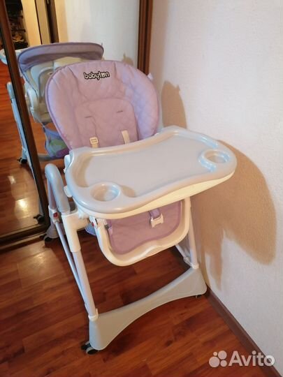 Стульчик для кормления babyton трансформер