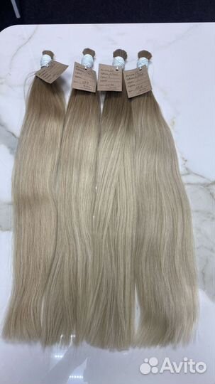 Волосы для наращивания натуральные 60см