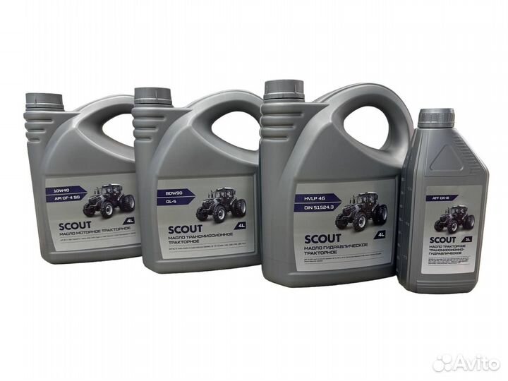 Масло моторное Скаут 10W40, 4 л