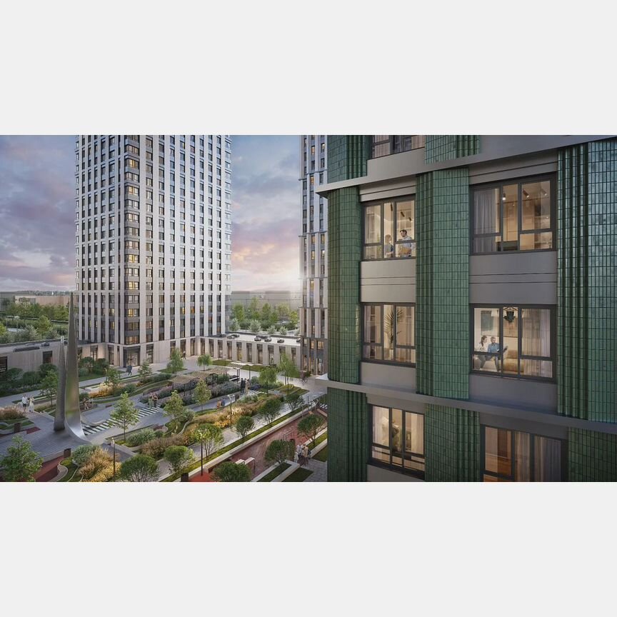 1-к. квартира, 36 м², 15/17 эт.