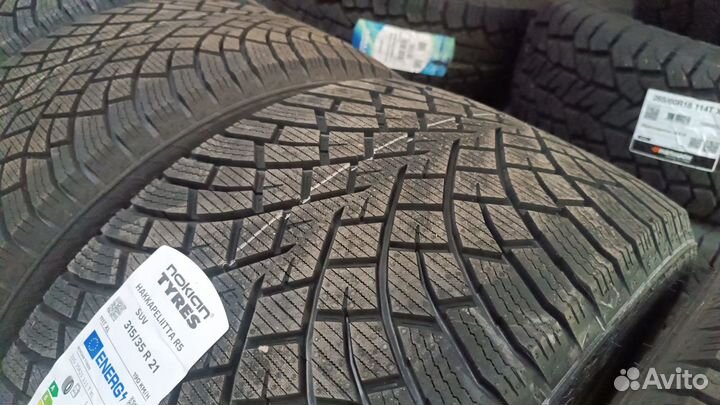 Nokian Tyres Hakkapeliitta R5 SUV 275/40 R21 и 315/35 R21 111T