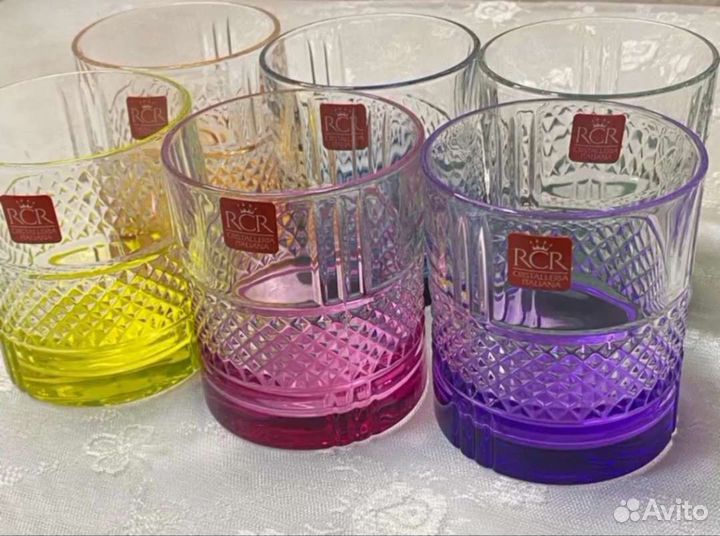 Хрустальные стаканы Чехия и Италия