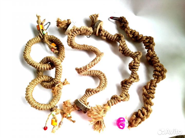 Игрушки для попугаев